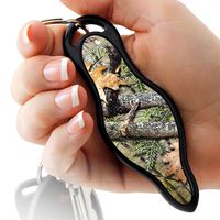 MUNIO Self Defense Kubaton Keychain with Ebook (Natural Camo)