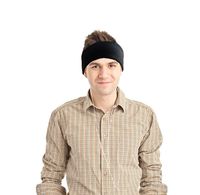 Charlxee Sleep Headphones, with Ultra Thin Adjustable Speakers Comfortable Soft Fleece Headband Sleep Eye Mask for Sleeping, Perfect for Air Travel, Sports, Relaxation, Meditation and Insomnia - Black