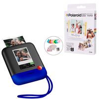 Polaroid POP 2.0 2 in 1 Instant Print Digital Camera (Blue) 10 Pack Bundle