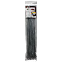 Performance Tool W2924 50pc 18" Cable Tie, Black With Tensile Strength 120 Lbs