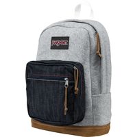 JanSport Right Pack Expressions Grey Varsity Felt One Size