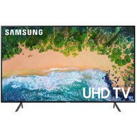 Samsung 43NU7100 43" NU7100 Smart 4K UHD TV (2018) with Surge Protector + Cleaning Kit (UN43NU7100)