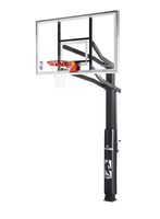 Spalding 72-Inch In-Ground Basketball System with Glass Backboard