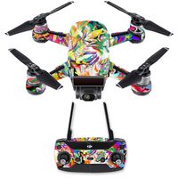 MightySkins Skin Compatible with DJI Spark Drone & Controller - Wet Paint | Protective, Durable, and Unique Vinyl Decal wrap Cover | Easy to Apply, Remove, and Change Styles | Made in The USA