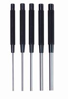Starrett S248 Extended Length Drive Pin Punch, 1/8"-3/8" Pin Diameters, 8" Overall Length, 3-1/2" Pin Length Pack of 5 in Starrett Red Cardboard Box
