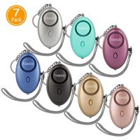 Personal Alarm for Women, 7 Pack 140DB Emergency Self-Defense Security Alarm Keychain with LED Light for Women Kids and Elders