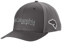 Columbia Men's PFG Mesh Ball Cap, Grill/Bass, Large/X-Large