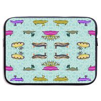 CRSJBB219 Nudibranches Wallpaper Laptop Sleeve Bag 13 15 Inch Notebook Computer PC Neoprene Protection Case Cover Pouch Carrier Holder