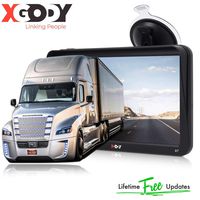 9inch Truck GPS Big Touchscreen Trucking GPS Xgody GPS Navigation for car Navigation 8GB ROM SAT NAV System Navigator Driving Alarm Lifetime Map Updates Truck GPS Navigation System for Trucks