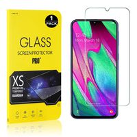 Galaxy A40 Screen Protector Film, UNEXTATI Tempered Glass Screen Protector, HD Clear Screen Protector for Samsung Galaxy A40 (1 Pack)