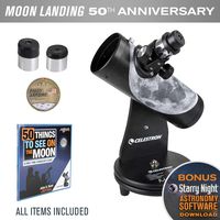 Celestron Firstscope Signature Series R.Reeves Limited Edition Apollo 11 50Th Anniversary Bundle