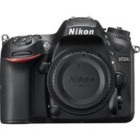 Nikon D7200 24.2 MP DX-Format Digital SLR Body with Wi-Fi and NFC (Black)(Renewed)