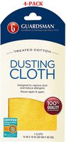 Wood Furniture Dusting Cloths - 1 Pre-Treated Cloth - Captures 2X The Dust of a Regular Cloth, Specially Treated, No Sprays or Odors - 462100 (Yellow, 4-Pack)