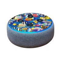 MightySkins Skin Compatible with Amazon Echo Dot (3rd Gen) - Tropical Fish | Protective, Durable, and Unique Vinyl Decal Wrap Cover | Easy to Apply, Remove, and Change Styles | Made in The USA