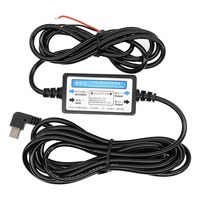 Diymore Compact 5V Mini USB Direct Hardwire Car Charger Power Cable Kit for Mini Auto Dash Cam Vehicle DVR Camera Recorder