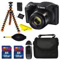 Canon Powershot SX420 is Digital Camera (Black) + Buzz Pro Bundle Kit