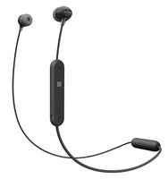 Sony WI-C300 Wireless in-Ear Headphones, Black (WIC300/B) (Renewed)