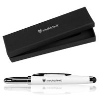 MediaDevil Stylus (Executive, White) for Tablets & Smartphones (e.g. Apple iPhone, iPad, Samsung Galaxy, Google Nexus) - Magicwand Stylus