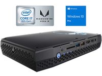 Intel NUC NUC8I7HVK Mini PC/HTPC, Intel Quad-Core i7-8809G Upto 4.2GHz, 32GB DDR4, 2TB NVMe SSD, AMD Radeon RX Vega M GH, 4k Support, Dual Monitor Capable, WiFi, Bluetooth, Windows 10 Pro 64Bit