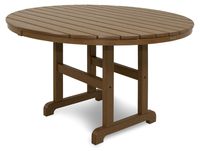 Trex Outdoor Furniture TXRT248TH Monterey Bay Round Dining Table, 48-Inch, Tree House
