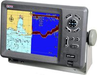 X10D GPS Chartplotter GPX-80F Complete with Plastic Thru-Hull transducer