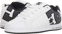 DC Men's Court Graffik Se Skate Shoe, White/Battleship, 18 D M US