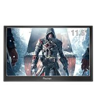 Prechen,Portable HDMI Monitor 11.6 inch 1920x1080HDMI VGA Gaming Monitor for PS3 PS4 WiiU Xbox360 Raspberry Pi 3 2 1 Windows 7 8 10 System Home Office,Build in Speaker