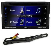 JVC KW-V350BT 6.2" DVD/Bluetooth Receiver Monitor w/iDatalink Ready+Backup Cam