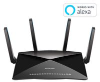 NETGEAR Nighthawk X10 Smart WiFi Router (R9000) - AD7200 Wireless Speed (up to 7200 Mbps) for 60Ghz WiFi Devices | Up to 2500 sq ft Coverage | 6 x 1G Ethernet, 1 x 10G SFP+, and 2 USB ports