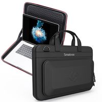 Smatree Laptop Carry Case Compatible for 2019 2018 MacBook Pro 15.4 inch(Black)
