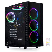 Gaming PC RGB Desktop Computer Intel i5-3570 3.40GHz, Ram 16GB,Hard Drive 2TB,Windows 10 Pro Video Card Nvidia GTX 1060 3GB VR Ready Ethernet and WiFi for Serous High End Gaming