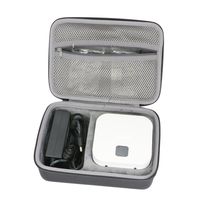 co2CREA Hard Travel Case for Brother P-Touch Cube Smartphone Label Maker PTP300BT