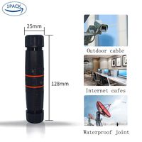 YXY RJ45 Coupler Waterproof Ethernet LAN IP68 Cable, Female to Female, Panel Mount, CAT 6, CAT 5, CAT 5E, M20 Ethernet LAN Cable Coupler for Outdoor LED Equipment Pack of (1pack) ...