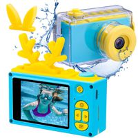 Kids Digital Cameras for Boys Girls HD 1080P Video Camera for Kids Children Selfie Camera Kids Toy Cameras Mini Child Camcorder for Age 6+ Boys/Girls Blue