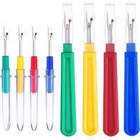 eBoot 8 Pieces Colorful Seam Ripper 4 Big and 4 Small Handy Stitch Ripper Sewing Tools for Opening Seams and Hems