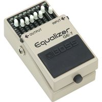 BOSS Seven-Band Graphic Equalizer Guitar Pedal (GE-7)