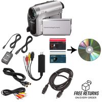 Sony Camcorder for miniDV Tape Transfer to Computer USB and DVD
