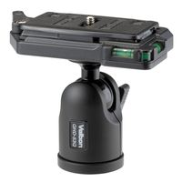 Free Velbon tripod quick shoe with QHD-53Q Aluminum 471 826