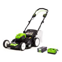 Greenworks Pro 80V 21-Inch Brushless Self-Propelled Lawn Mower, 4.0Ah Battery and Charger Included MO80L410