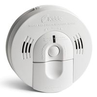 Kidde Smoke and Carbon Monoxide Detector Alarm with Voice Warning | Hardwired w/Battery Backup | Interconnectable | Model # KN-COSM-IBA