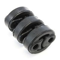 Red Hound Auto 3pc Exhaust Insulators Compatible with Chevy Ford Honda Toyota Malibu Escape Accord Civic Camry Corolla and More - Check Listing for Full Application Details