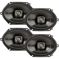 Polk Audio - Two Pairs of DB572 5x7 Coaxial Speakers - Marine and Powersports Certification