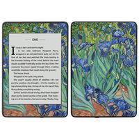 MightySkins Skin Compatible with Amazon Kindle Paperwhite 2018 (Waterproof Model) - Irises | Protective, Durable, and Unique Vinyl Decal wrap Cover | Easy to Apply, Remove| Made in The USA
