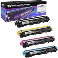 Speedy Inks Compatible Toner Cartridge Replacement for Brother TN221 / TN225 (1 Black, 1 Cyan, 1 Magenta, 1 Yellow, 4-Pack)