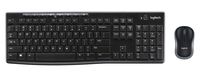 Logitech MK270 Wireless Keyboard and Mouse Combo - Keyboard and Mouse Included, 2.4GHz Dropout-Free Connection, Long Battery Life