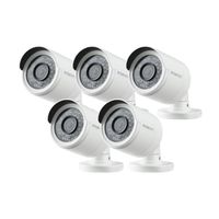 (Set of 5) Samsung SDC-9443BC 1080p HD Weatherproof Bullet Camera (Compatible with SDH-B74041 & SDH-B74081)