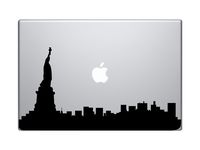 Statue of Liberty Silhouette of New York City Macbook Ipad Decal Skin Sticker Laptop