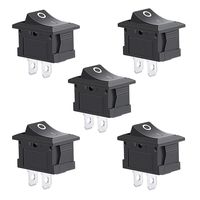 5Pcs 2 Pin Snap-in On/Off Position Snap Boat Rocker Switch 12V/110V/250V OT8G