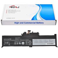 RDSJ 00HW026 00HW027 Battery Compatible ThinkPad Yoga 260 Series Laptop SB10F46464 SB10F46465 15.2V 44Wh 2895mAh