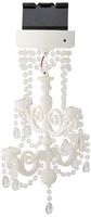Inkology Magnetic Locker Chandelier, LED Light, Auto Light Sensor, Easy On/Off, Battery Operated (3"AAA" Batteries Not Included) Color Will Vary (273-4)
